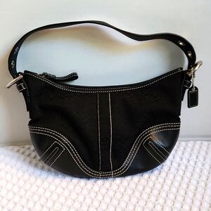 Coach Signature C Black Handbag